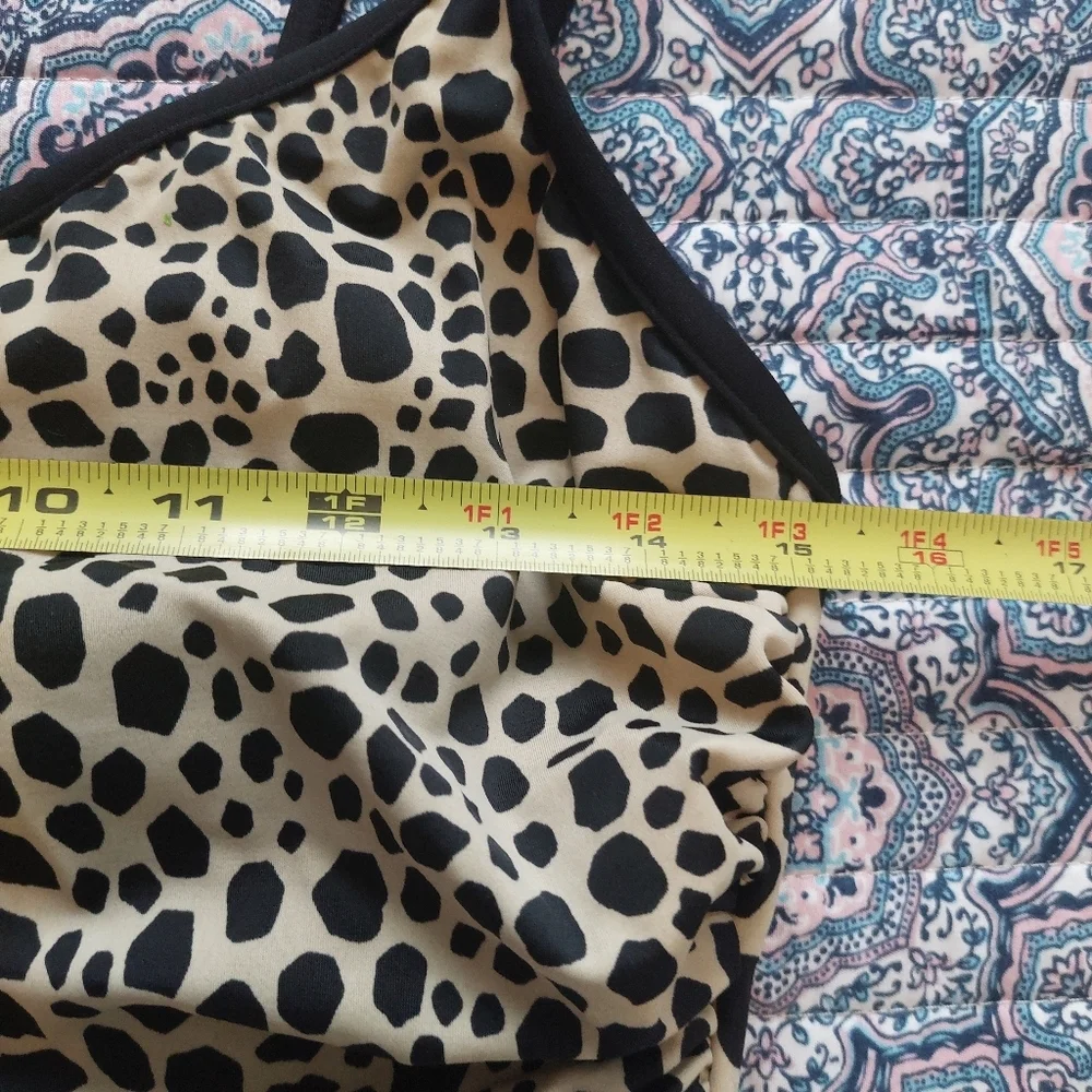 Miraclesuit‎ Animal Print One Piece Swimsuit Size 14